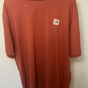 The North Face Men’s Short Sleeve Graphic Logo T-Shirt Red Heather XXL